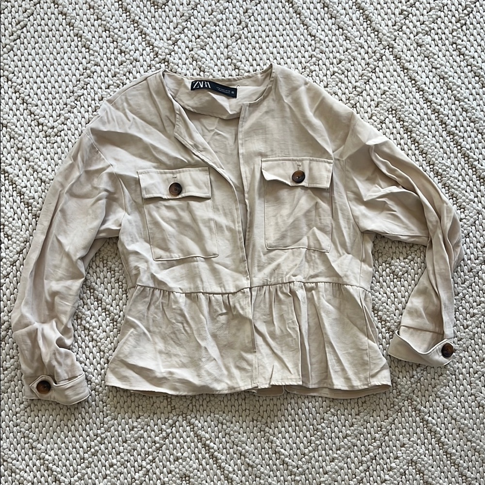 Zara Cream Women's Jacket